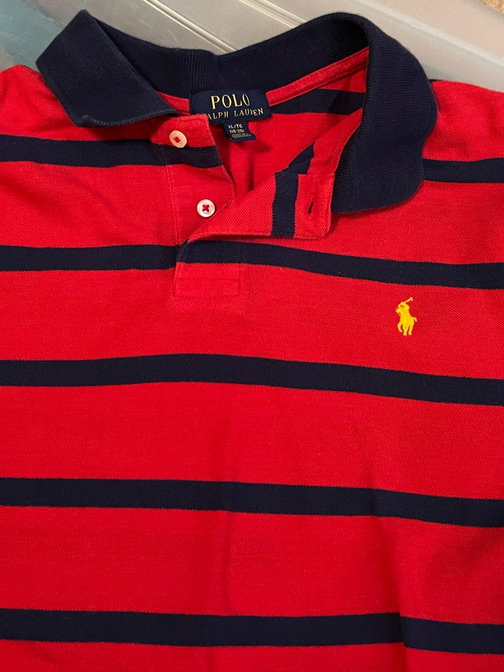 Boys Ralph Lauren Polo Shirt SZ XL 18/20